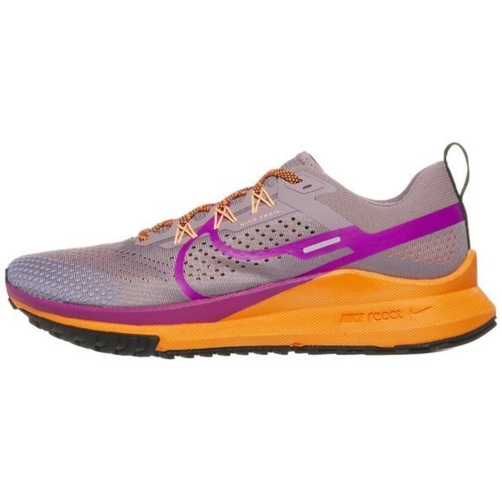 Nike React Pegasus Trail purple orange Sneakers size 8